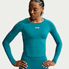 Playera de manga larga Dri-FIT para mujer Nike One
