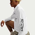 ACG "Aireez" Men's UV-Reisitant Button-Up Long-Sleeve Graphic Top