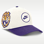 LSU Rise Men's Nike Dri-FIT College A-Frame Adjustable Hat