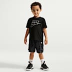 Nike Toddler Dri-FIT 2-Piece Air Printed Cargo Shorts Set