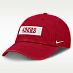 San Francisco 49ers Primetime Club Wordmark Men's Nike NFL Adjustable Hat