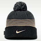 Wake Forest Sideline Peak Men's Nike College Cuffed Pom Beanie