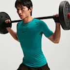 Nike Pro Men's Dri-FIT Tight Short-Sleeve Fitness Top