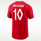 Playera de futbol Nike para hombre Martin Ødegaard Norway