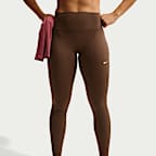 Legging long taille haute Nike One Seamless Front pour femme
