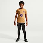 F.C. Barcelona Strike Away Older Kids' Kobe Dri-FIT Football Short-Sleeve Top