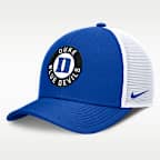 Gorra de rejilla universitaria Nike Dri-FIT ajustable para hombre Duke Primetime Rise