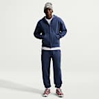 Sudadera con gorro holgada de cierre completo para hombre Nike Solo Fleece
