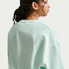 Nike Sportswear Club Fleece Girls' Boxy Crew-Neck Sweatshirt