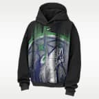Sudadera con gorro Nike Básquetbol para niños talla grande Minnesota Timberwolves