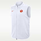 Clemson Primetime Victory Men's Nike Therma-FIT College Full-Zip Vest