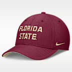 Gorra universitaria Nike Dri-FIT para hombre Florida State Classic Swooshflex