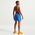 Nike Swim Breaker Pantalón corto de voleibol de 10 cm con malla interior - Niño
