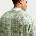 Nike Tartan Càrdigan de golf folgat - Home