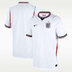 England 2026 Match Home Older Kids' Nike Aero-FIT Football Authentic Shirt
