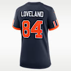 Colston Loveland Chicago Bears Rivalries Collection Women's Nike NFL Game Jersey
