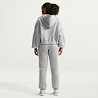 Nike Studio Fleece Medium Weight Pantalón de talle medio con bajos elásticos - Mujer