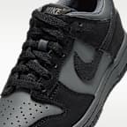 Tenis para niños grandes Nike Dunk Low Suede