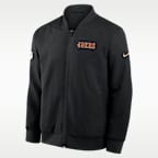 San Francisco 49ers Rivalries Collection Sideline Men's Nike NFL Full-Zip Bomber Jacket