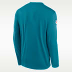 Playera de manga larga Nike Dri-FIT de la NFL para hombre Jacksonville Jaguars Alt Legend Small Logo