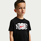 Nike Little Kids' Soccer Graphic T-Shirt and Shorts Set