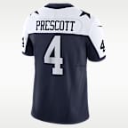 Dak Prescott Dallas Cowboys Men's Nike Dri-FIT NFL Limited Jersey