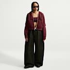 Nike Article Fleece Women's Oversized Full-Zip Hoodie