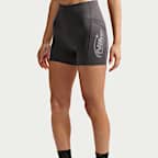 나이키 스위프트 여성 하이웨이스트 4인치 타이트 러닝 쇼츠