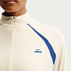 NikeSKIMS Stretch Knit Women's 1/2-Zip Long-Sleeve Top