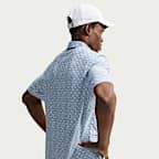Polo da golf con micro stampa Nike Tailored Performance – Uomo