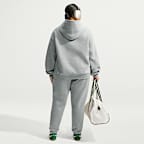 Sudadera con gorro sin cierre oversized para mujer Nike Studio Fleece Medium Weight
