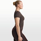 NikeSKIMS Ribbed Seamless Women's Short-Sleeve Top