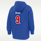 Sudadera con gorro sin cierre para hombre Jack Eichel Nike USA Olympic Team 2026 "Gold Medal"