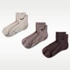Nike Everyday Elevated Ankle Socks (3 Pairs)