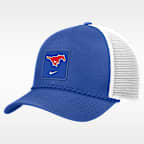 SMU Sideline Rope Men's Nike College Trucker Adjustable Hat