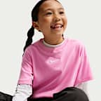 Playera para niña talla grande Nike Sportswear Essential