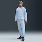 Pants de tejido Fleece con puños para hombre Nike Solo Swoosh