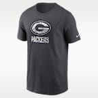 Green Bay Packers Fractal Logo Men's Nike NFL T-Shirt