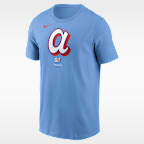 Atlanta Braves City Connect Large Logo Men's Nike MLB T-Shirt