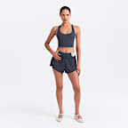 Brassière à dos en T NikeSKIMS Matte Shine Mix pour femme