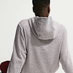 Sudadera con gorro de entrenador de básquetbol para hombre Washington State Cougars Nike NCAA