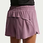 Shorts de correr Repel Dri-FIT de tiro medio de 18 cm para niña Nike MAVN