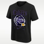 New York Knicks Courtside "Halloween" Nike NBA Max90 T-Shirt (ältere Kinder)