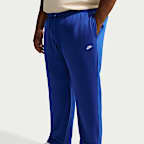 Pants de tejido Fleece con dobladillo abierto para hombre Nike Club