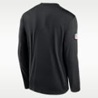 Washington Commanders Alt Legend Small Logo Men's Nike Dri-FIT NFL Long-Sleeve T-Shirt