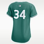 Jersey Nike Dri-FIT ADV de la MLB Limited para mujer David Ortiz Boston Red Sox City Connect