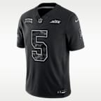 Garrett Wilson New York Jets Salute to Service Men's Nike Dri-FIT NFL Limited Jersey