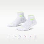 Calcetines al tobillo Dri-FIT para niños (6 pares) Nike Performance Basics
