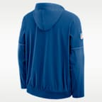 Indianapolis Colts Sideline Anorak Men's Nike NFL 1/2-Zip Hooded Jacket