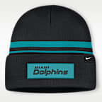 Miami Dolphins Primetime Utility Men's Nike NFL Cuffed Beanie